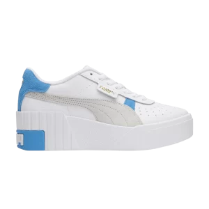 Sneakers Puma Wmns Cali Wedge Mix 'White Light Blue 'White/Glacial Grey/Team Light Blue 373906 10