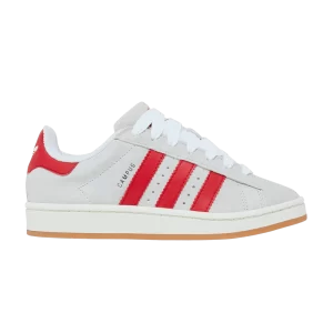 adidas Wmns Campus 00s 'Crystal White Scarlet' Sneakers Crystal white/Better scarlet/White color GY0037