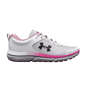 Sneakers Under Armor Wmns Charged Assert 10 'White Rebel Pink 'White/Rebel Pink/Black 3026179 102