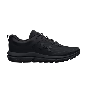 Under Armor Wmns Charged Assert 10 Wide 'Triple Black 'Sneakers Black 3026180 002