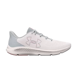 Sneakers Under Armor Wmns Charged Pursuit 3 'Big Logo – White Pink Fizz 'White/Halo Grey/Pink Pop 3026523 101