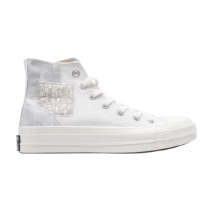 Converse Wmns Chuck 70 High 'Denim Patchwork 'Sneakers Vintage White/Star Indigo A06822C