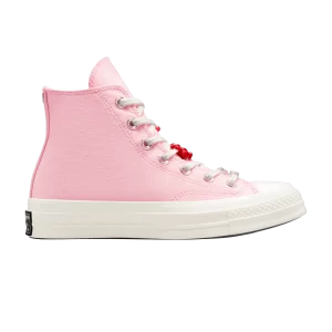 Converse Wmns Chuck 70 High 'DIY Beads 'Sneakers Pink Sunrise/Egret/Black A06095C