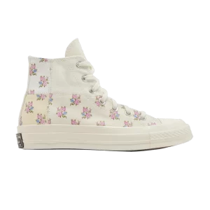 Converse Wmns Chuck 70 High 'Patchwork Floral 'Sneakers Egret/White/Soft dune A05193C