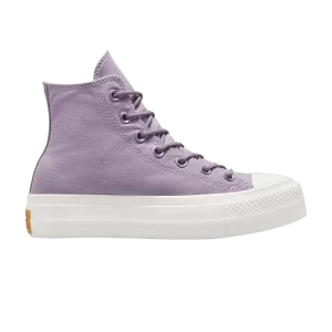 Converse Wmns Chuck Taylor All Star Lift Platform Canvas High 'Lucid Lilac' Sneakers Lilac color/Violet steam/Egret A05014F