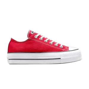 Converse Wmns Chuck Taylor All Star Lift Platform Canvas Low 'Red White 'Sneakers Red/White/Black A06839C