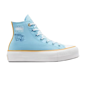 Converse Wmns Chuck Taylor All Star Lift Platform High 'Camp – True Sky 'Sneakers True Sky/White/Yellow A10922C