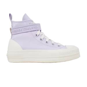 Converse Wmns Chuck Taylor All Star Lift Platform Utility Strap High 'Vapor Violet 'Sneakers Purple steam/Purple steam A05170C