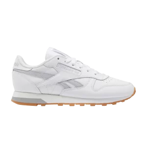 Reebok Wmns Classic Leather 'White Cold Gray Gum' Sneakers Shoes white/Cool grey/Chalk HQ2234