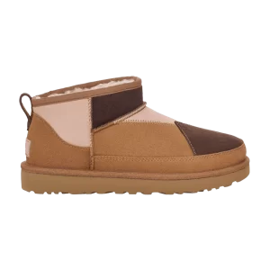 UGG Wmns Classic Ultra Mini Boot Reimagined 'Chestnut Multi-Color 'Sneakers Chestnut/Multi 1167174 CHMU