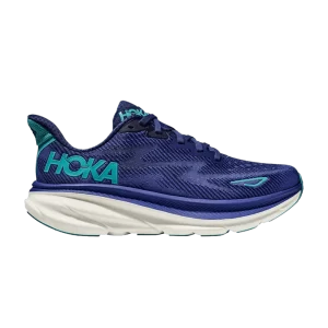 HOKA Wmns Clifton 9 'Bellwether Blue' Sneakers Bellwether Blue/Evening Sky 1127896 BBES