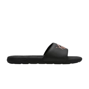 Puma Wmns Cool Cat 2.0 Slide 'Black Rose Gold' Black/Rose gold 389108 02