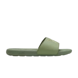 Puma Wmns Cool Cat 2.0 Slide 'Olivine Gold' Sneakers Olivine/Gold 390963 04