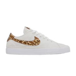 Nike Wmns Court Legacy Canvas 'Leopard' Sneakers Ghost/White/Desert Ocher/Sesame DV7008 001