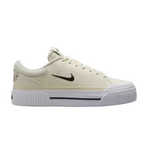 Nike Wmns Court Legacy Lift 'Pale Ivory' Sneakers Pale Ivory/Muslin/White/Black FV5526 101