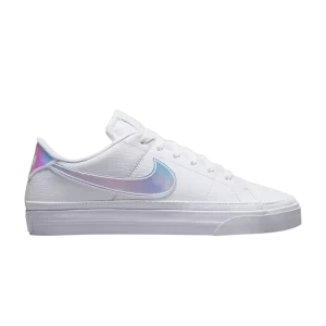 Nike Wmns Court Legacy Next Nature 'White Iridescent' White/Football grey/Black/Multi-color FD0820 100