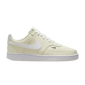 Nike Wmns Court Vision Low Next Nature 'Pale Ivory' White/Black/Pale Ivory FV9952 100