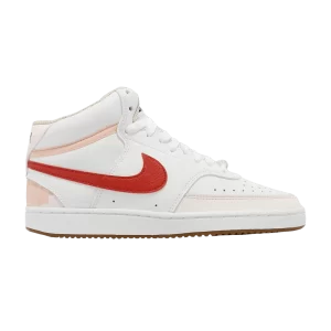 Nike Wmns Court Vision Mid 'White University Red' White/University Red/White FD9915 161