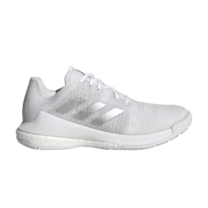 adidas Wmns Crazyflight 'White Silver Metallic' Sneakers Cloud White/Metallic Silver/Cloud White HR0635