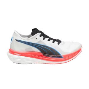 Sneakers Puma Wmns Deviate Nitro Elite 2 'White Fire Orchid 'White/Fire Orchid/Ultra Blue/Black 377787 03