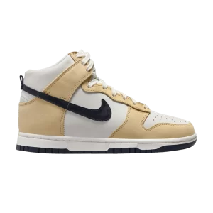 Nike Wmns Dunk High Premium 'Sesame Obsidian' Sail/Sesame/Obsidian DX2044 101