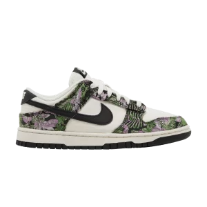 Nike Wmns Dunk Low Next Nature 'Floral Tapestry' Ghost/Black/Light Purple/Pink Foam/Chlorophyll/Pale Vanilla FN7105 030