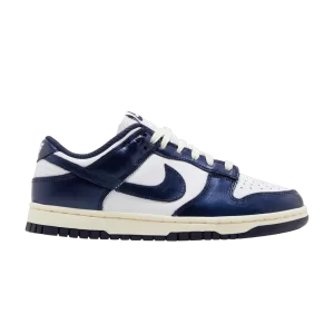 Nike Wmns Dunk Low Premium 'Vintage Navy' White/Midnight Navy/Coconut Milk FN7197 100