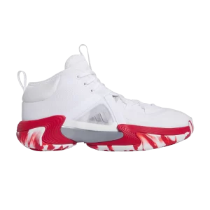 adidas Wmns Exhibit Select Mid 'White Team Power Red' Cloud White/Team Power Red/Metallic Silver IE9327