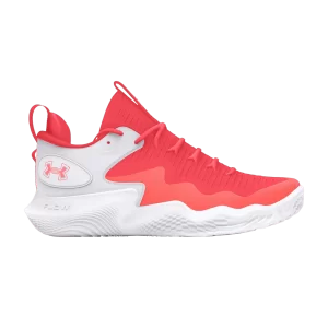 Under Armor Wmns Flow Ace 'Beta White' Sneakers Beta/Red/White 3027084 600