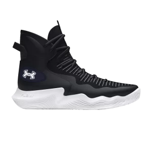 Under Armor Wmns Flow Ace Highlight 'Black White' Sneakers Black/White 3027083 001