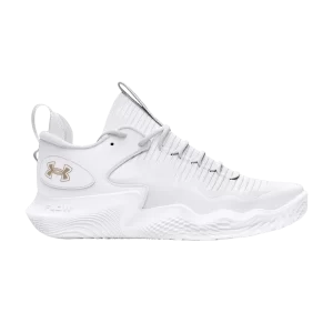 Under Armor Wmns Flow Ace 'White Metallic Gold' Sneakers White/Gold metallic 3027084 100