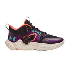 Under Armor Wmns Flow Breakthru 3 'Black History Month 'Sneakers Black/Hendrix 3027021 001