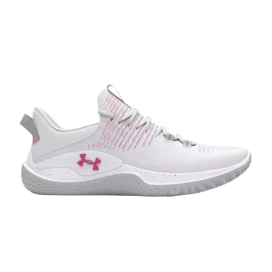 Under Armor Wmns Flow Dynamic IntelliKnit 'White Astro Pink' Sneakers White/Halo Grey/Astro Pink 3027176 102