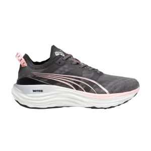 Sneakers Puma Wmns ForeverRun Nitro 'Black Koral Ice 'Black/Coral Ice/Silver 377758 08