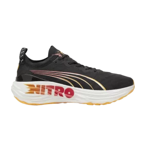 Sneakers Puma Wmns ForeverRun Nitro 'Black Sun Stream 'Black/Sun Stream/Sunset Glow 309704 01