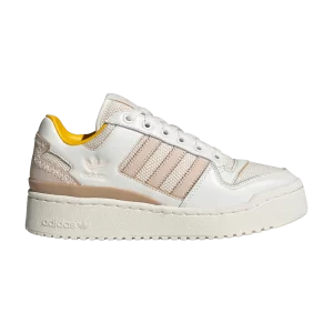 adidas Wmns Forum Bold Stripes 'Quartz Bold Gold' Sneakers White Core/Wonderful Quartz/Bold Gold IE4775