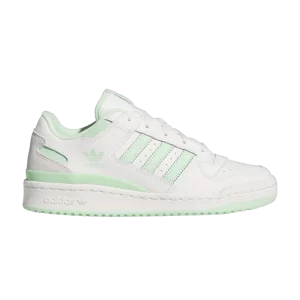 adidas Wmns Forum Low CL 'White Green Spark' White Cloud/Half-Green Spark/White Cloud IG1427