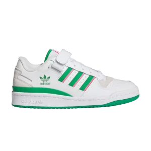 adidas Wmns Forum Low 'White Green Pink' Sneakers Cloud White/Green/Lucid Pink IE7422