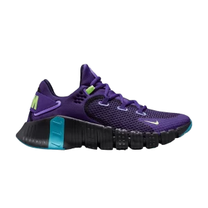 Nike Wmns Free Metcon 4 'Deep Purple Blue' Deep Violet/Blackened Blue/Baltic Blue/Barely a Volt CZ0596 500