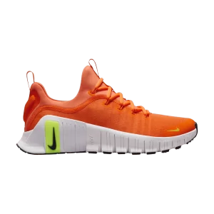 Nike Wmns Free Metcon 6 'Total Orange Volt' Total Orange/Football Grey/Volt/Obsidian FJ7126 800