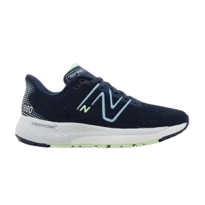 Sneakers New Balance Wmns Fresh Foam X 880v13 'Navy Bleach Blue 'Navy/Blue Bleach/Green Aura W880N13