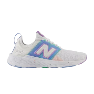 Sneakers New Balance Wmns Fresh Foam X Cruz v3 Wide 'Artisan – White Coastal Blue 'White/Coastal Blue/Lime Leaf WCRZELW3 D