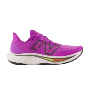 Sneakers New Balance Wmns FuelCell Rebel v3 Wide 'Cosmic Rose 'Space Rose/Blacktop/Neon Dragonfly WFCXCR3 D