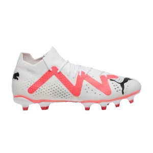 Puma Wmns Future Match FG AG 'Breakthrough Pack' Sneakers White/Black/Fire Orchid 107371 01