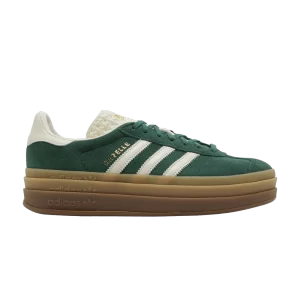 adidas Wmns Gazelle Bold 'Collegiate Green Gum' Sneakers Collegiate Green/White/Metallic Gold IF7160