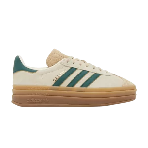 adidas Wmns Gazelle Bold 'Cream Collegiate Green' Sneakers White cream/Collegiate green/Magic beige ID7056