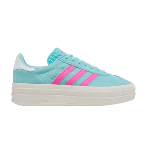 adidas Wmns Gazelle Bold 'Flash Aqua Lucid Pink' Sneakers Flash Aqua/Lucid Pink/Cloud White ID7026