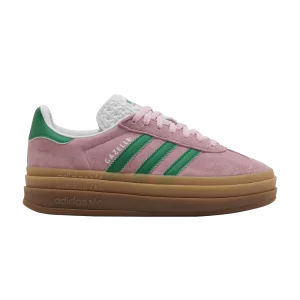 adidas Wmns Gazelle Bold 'True Pink Green' Sneakers True Pink/Green/White Cloud IE0420