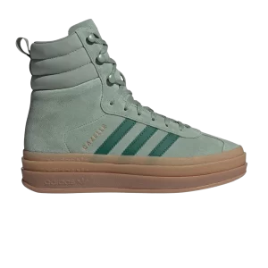 adidas Wmns Gazelle Boot 'Silver Green Gum' Silver Green/Collegiate Green/Metallic Gold ID6982