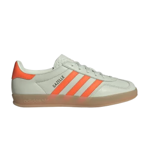 adidas Wmns Gazelle Indoor 'Linen Green Solar Orange' Sneakers Green Linen/Sunny Orange/Bubblegum IF6982